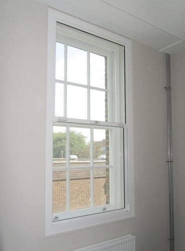 Selectaglaze Series 95 high security vertical sliding secondary glazing